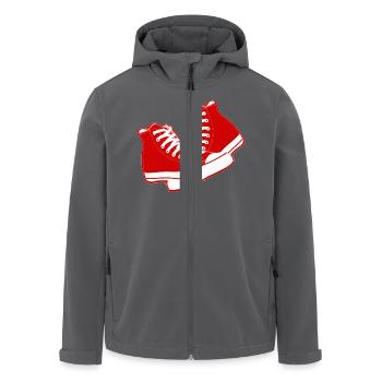 chaussures old school - Recycelte Männer Softshell-Jacke von Stanley/Stella - Anthrazit - Vorne - AI Model Male 185 light (185cm)