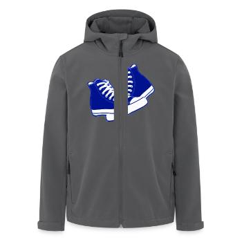 chaussures old school - Recycelte Männer Softshell-Jacke von Stanley/Stella - Anthrazit - Vorne - AI Model Male 185 light (185cm)