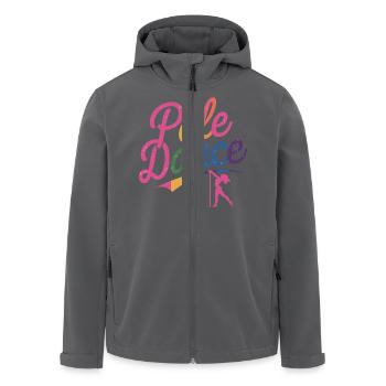 Pole Dance Pole Tänzerin Stangentanz - Recycelte Männer Softshell-Jacke von Stanley/Stella - Anthrazit - Vorne - AI Model Male 185 light (185cm)