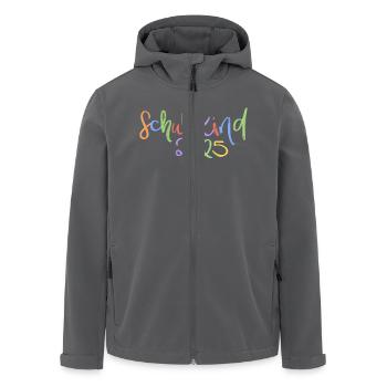 Schulkind 2025 - Recycelte Männer Softshell-Jacke von Stanley/Stella - Anthrazit - Vorne - AI Model Male 185 light (185cm)