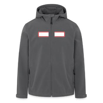 Stadt-Panel, Jungfrau - Recycelte Männer Softshell-Jacke von Stanley/Stella - Anthrazit - Vorne - AI Model Male 185 light (185cm)