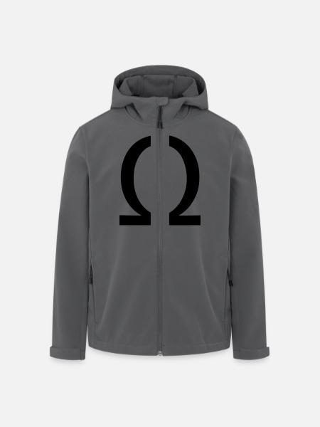 ohm - Recycelte Männer Softshell-Jacke von Stanley/Stella - Anthrazit