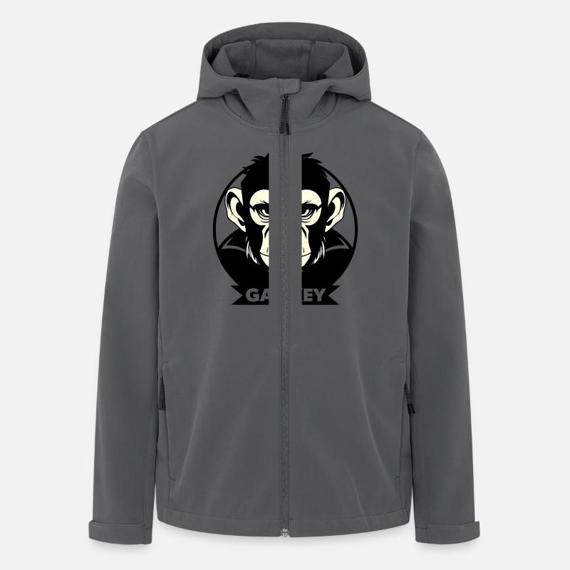 Gankey Monkey - Men’s Recycled Softshell Jacket by Stanley/Stella - anthracite