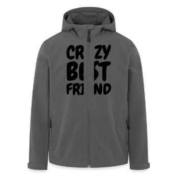 Beste Freunde Geschenke - Recycelte Männer Softshell-Jacke von Stanley/Stella - Anthrazit - Vorne - AI Model Male 185 light (185cm)