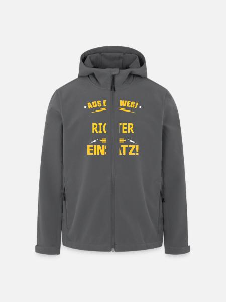 RICHTER - Recycelte Männer Softshell-Jacke von Stanley/Stella - Anthrazit