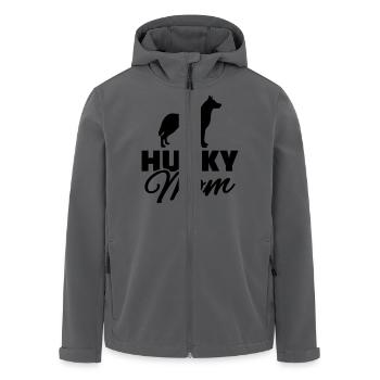 Husky - Recycelte Männer Softshell-Jacke von Stanley/Stella - Anthrazit - Vorne - AI Model Male 185 light (185cm)