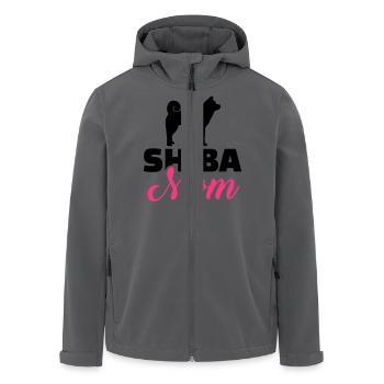 Shiba Inu - Recycelte Männer Softshell-Jacke von Stanley/Stella - Anthrazit - Vorne - AI Model Male 185 light (185cm)