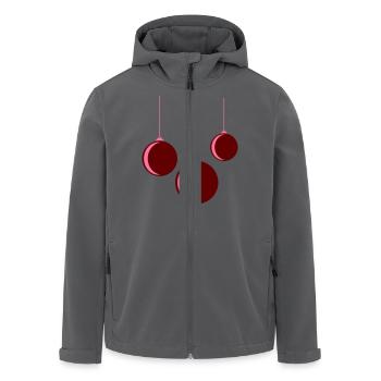 Weihnachtskugel 3 - Recycelte Männer Softshell-Jacke von Stanley/Stella - Anthrazit - Vorne - AI Model Male 185 light (185cm)