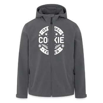 Offizieller Cookie-Tester - Recycelte Männer Softshell-Jacke von Stanley/Stella - Anthrazit - Vorne - AI Model Male 185 light (185cm)