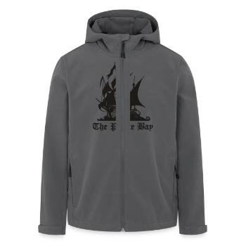The Pirate Bay - Recycelte Männer Softshell-Jacke von Stanley/Stella - Anthrazit - Vorne - AI Model Male 185 light (185cm)