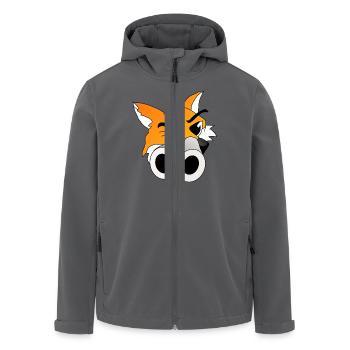 Schützenhaus Lichtenau Fox - Recycelte Männer Softshell-Jacke von Stanley/Stella - Anthrazit - Vorne - AI Model Male 185 light (185cm)