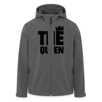 The Queen - Recycelte Männer Softshell-Jacke von Stanley/Stella - Anthrazit - Vorne - AI Model Male 185 light (185cm)