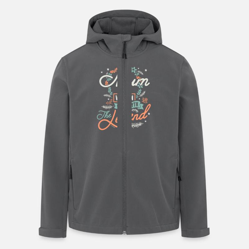 Mum - Men’s Recycled Softshell Jacket by Stanley/Stella - anthracite