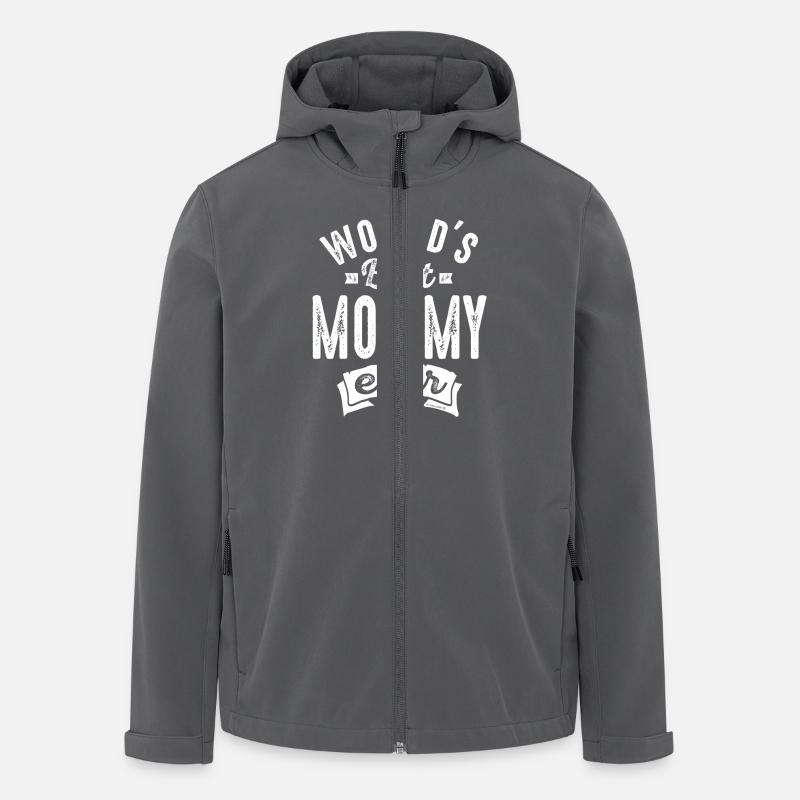 Mommy - Men’s Recycled Softshell Jacket by Stanley/Stella - anthracite