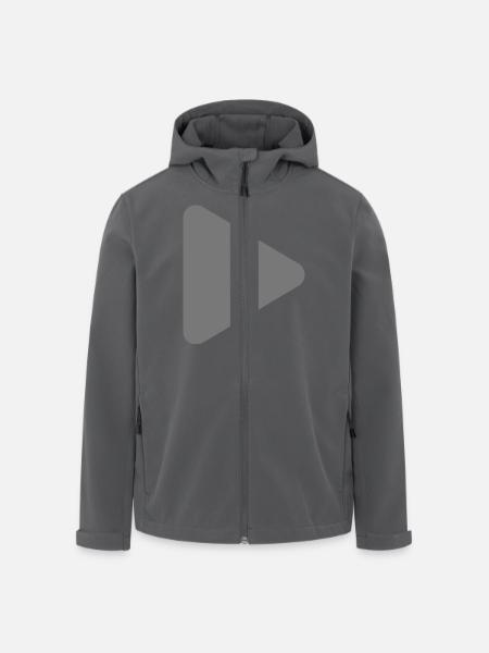 Play - Recycelte Männer Softshell-Jacke von Stanley/Stella - Anthrazit