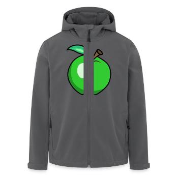Apfel - Recycelte Männer Softshell-Jacke von Stanley/Stella - Anthrazit - Vorne - AI Model Male 185 light (185cm)