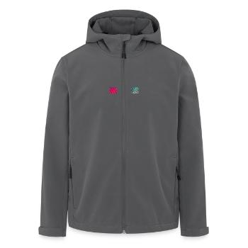 Kreuz - Recycelte Männer Softshell-Jacke von Stanley/Stella - Anthrazit - Vorne - AI Model Male 185 light (185cm)
