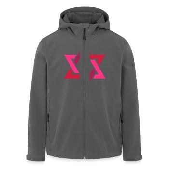 Juda__V002 - Recycelte Männer Softshell-Jacke von Stanley/Stella - Anthrazit - Vorne - AI Model Male 185 light (185cm)