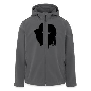 junggesellenabschied - Recycelte Männer Softshell-Jacke von Stanley/Stella - Anthrazit - Vorne - AI Model Male 185 light (185cm)