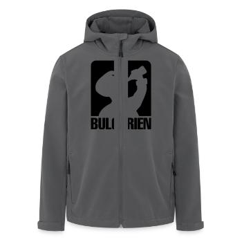 bulgarien urlaub party - Recycelte Männer Softshell-Jacke von Stanley/Stella - Anthrazit - Vorne - AI Model Male 185 light (185cm)