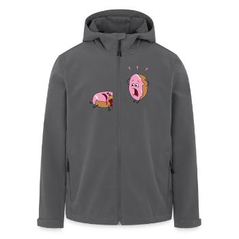 berliner mord - Recycelte Männer Softshell-Jacke von Stanley/Stella - Anthrazit - Vorne - AI Model Male 185 light (185cm)