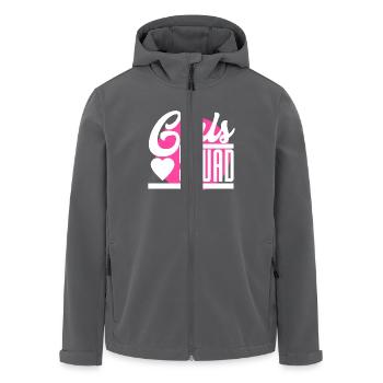 Girls Squad - Recycelte Männer Softshell-Jacke von Stanley/Stella - Anthrazit - Vorne - AI Model Male 185 light (185cm)