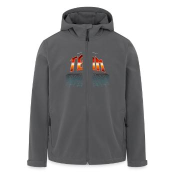 Team - Recycelte Männer Softshell-Jacke von Stanley/Stella - Anthrazit - Vorne - AI Model Male 185 light (185cm)