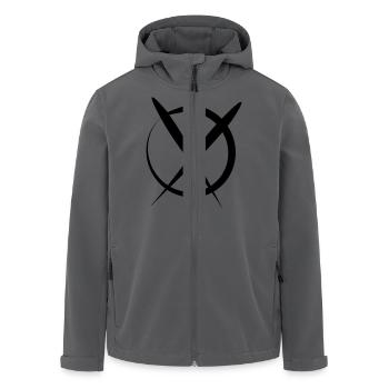 Ankreuzen Wählen - Recycelte Männer Softshell-Jacke von Stanley/Stella - Anthrazit - Vorne - AI Model Male 185 light (185cm)
