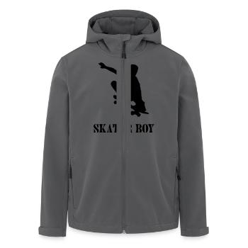 skater boy - Recycelte Männer Softshell-Jacke von Stanley/Stella - Anthrazit - Vorne - AI Model Male 185 light (185cm)