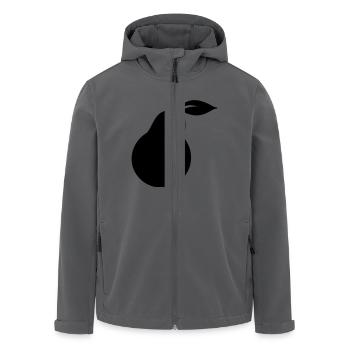 Birne - Recycelte Männer Softshell-Jacke von Stanley/Stella - Anthrazit - Vorne - AI Model Male 185 light (185cm)