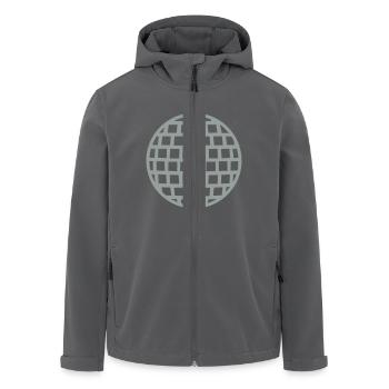 Disco - Recycelte Männer Softshell-Jacke von Stanley/Stella - Anthrazit - Vorne - AI Model Male 185 light (185cm)