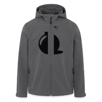 Bombe - Recycelte Männer Softshell-Jacke von Stanley/Stella - Anthrazit - Vorne - AI Model Male 185 light (185cm)