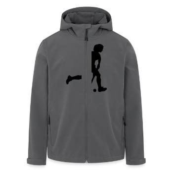 hockey_woman_1c - Recycelte Männer Softshell-Jacke von Stanley/Stella - Anthrazit - Vorne - AI Model Male 185 light (185cm)