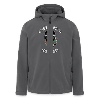 basques bikers design - Recycelte Männer Softshell-Jacke von Stanley/Stella - Anthrazit - Vorne - AI Model Male 185 light (185cm)