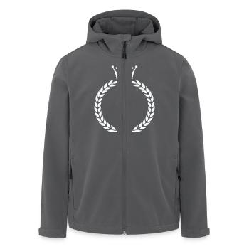 kranz krone - Recycelte Männer Softshell-Jacke von Stanley/Stella - Anthrazit - Vorne - AI Model Male 185 light (185cm)