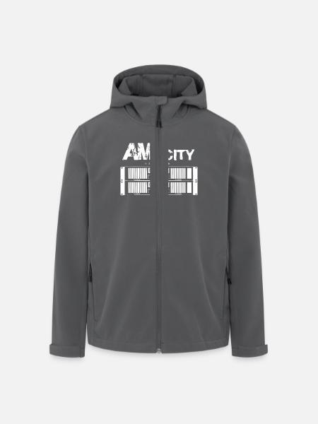 Tontechnik - Shirts | AmpCity .white - Recycelte Männer Softshell-Jacke von Stanley/Stella - Anthrazit