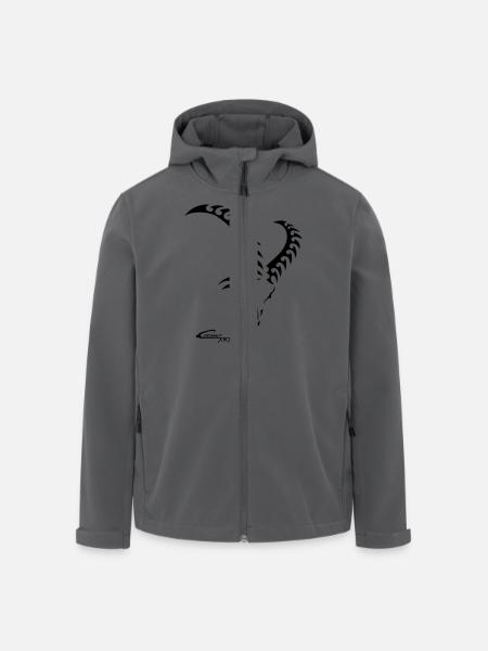 Sternzeichen Steinbock - Recycelte Männer Softshell-Jacke von Stanley/Stella - Anthrazit