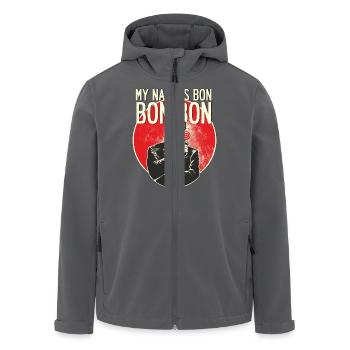 random Mix Bon Bon - Recycelte Männer Softshell-Jacke von Stanley/Stella - Anthrazit - Vorne - AI Model Male 185 light (185cm)