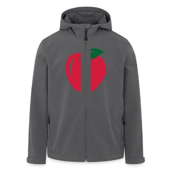 Apfel - Recycelte Männer Softshell-Jacke von Stanley/Stella - Anthrazit - Vorne - AI Model Male 185 light (185cm)