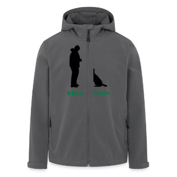 Dream-Tream - Recycelte Männer Softshell-Jacke von Stanley/Stella - Anthrazit - Vorne - AI Model Male 185 light (185cm)