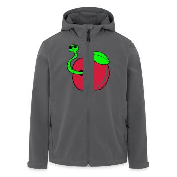 wurm apfel sonnenbrille - Recycelte Männer Softshell-Jacke von Stanley/Stella - Anthrazit - Vorne - AI Model Male 185 light (185cm)