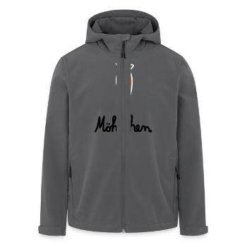 Möhrchen - Recycelte Männer Softshell-Jacke von Stanley/Stella - Anthrazit - Vorne - AI Model Male 185 light (185cm)