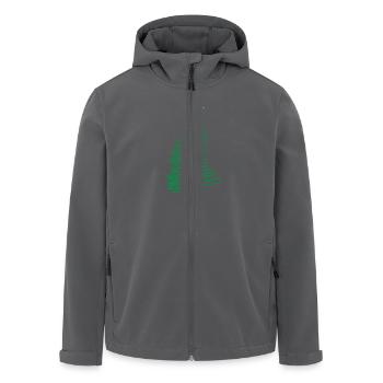 Weihnachtsbaum - Recycelte Männer Softshell-Jacke von Stanley/Stella - Anthrazit - Vorne - AI Model Male 185 light (185cm)