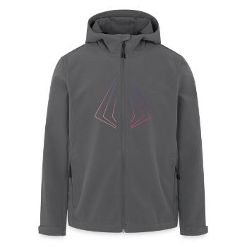 Triangel - Recycelte Männer Softshell-Jacke von Stanley/Stella - Anthrazit - Vorne - AI Model Male 185 light (185cm)