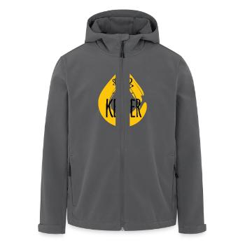 I'm a Keeper honey animal insect beekeeper - Recycelte Männer Softshell-Jacke von Stanley/Stella - Anthrazit - Vorne - AI Model Male 185 light (185cm)