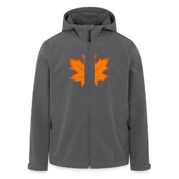 Ahorn Herbst - Recycelte Männer Softshell-Jacke von Stanley/Stella - Anthrazit - Vorne - AI Model Male 185 light (185cm)