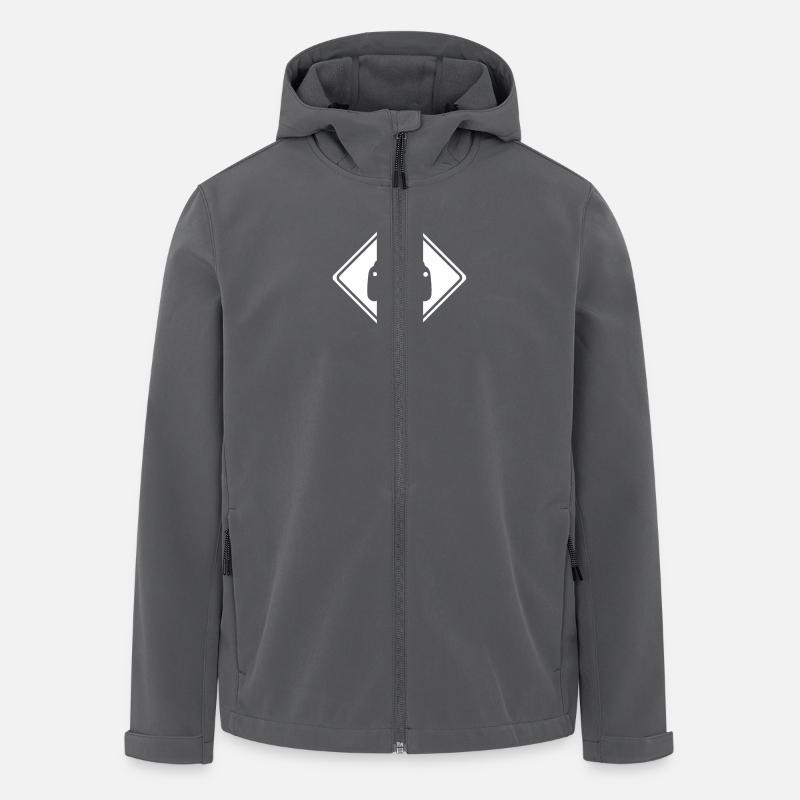 computer game - Men’s Recycled Softshell Jacket by Stanley/Stella - anthracite