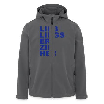 Lieblingserzieher - Recycelte Männer Softshell-Jacke von Stanley/Stella - Anthrazit - Vorne - AI Model Male 185 light (185cm)