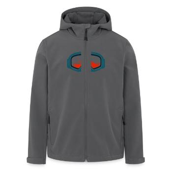 Skibrille Skifahren - Recycelte Männer Softshell-Jacke von Stanley/Stella - Anthrazit - Vorne - AI Model Male 185 light (185cm)