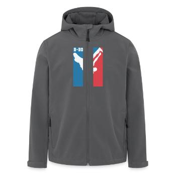Breakdance B-Boy Hip-Hop und Funk - Recycelte Männer Softshell-Jacke von Stanley/Stella - Anthrazit - Vorne - AI Model Male 185 light (185cm)